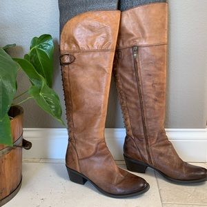 Vince Camuto Bilco Studded Boots with Buckles